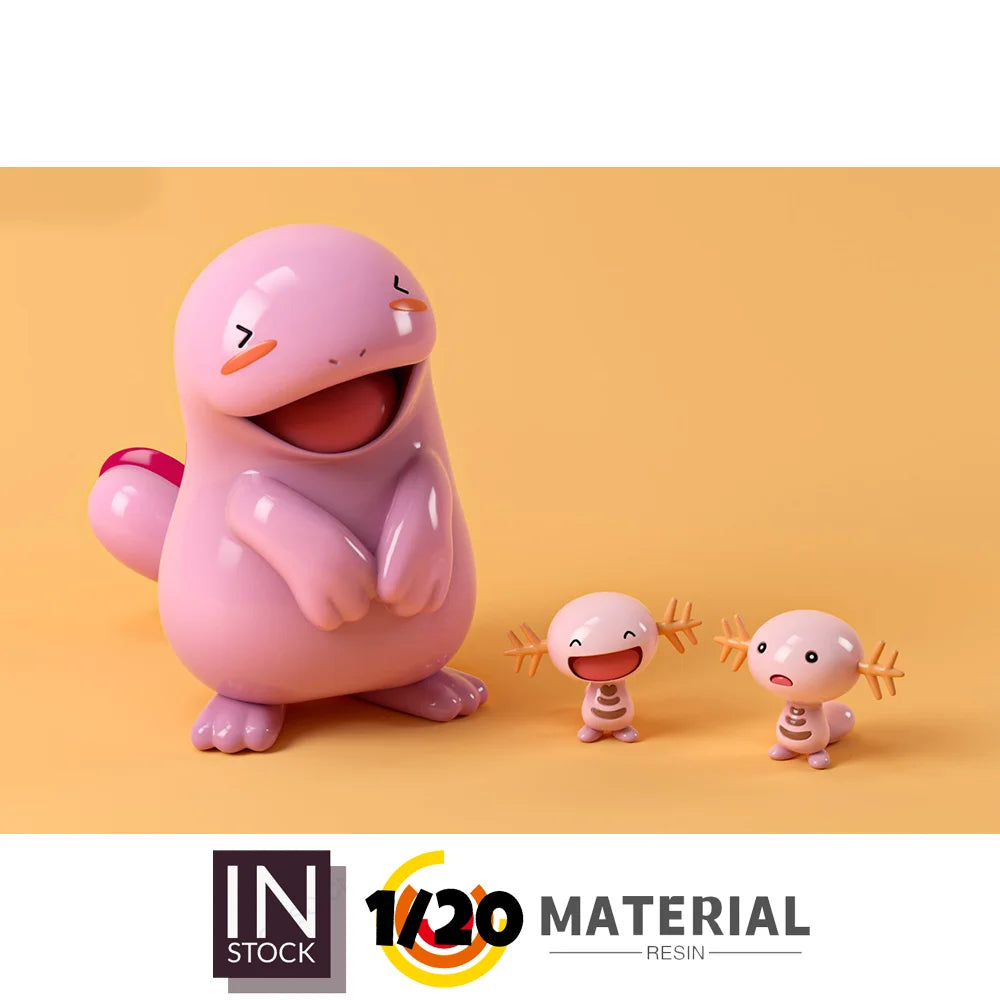 Wooper & Quagsire Resin Statue 1/20 Scale – High-Detail Handcrafted Figure