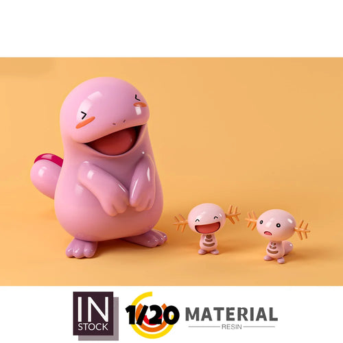 Wooper & Quagsire Resin Statue 1/20 Scale – High-Detail Handcrafted Figure