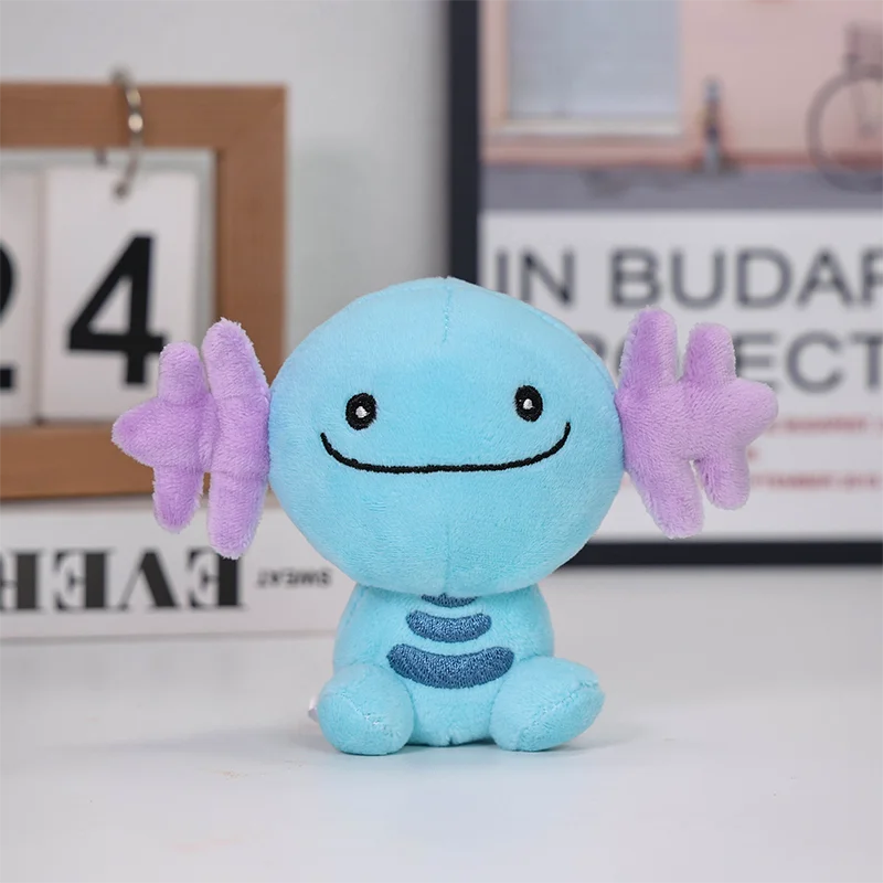 Cute 4" Cute Wooper Plush | Soft Collectible Pokémon Stuffed Toy Gift
