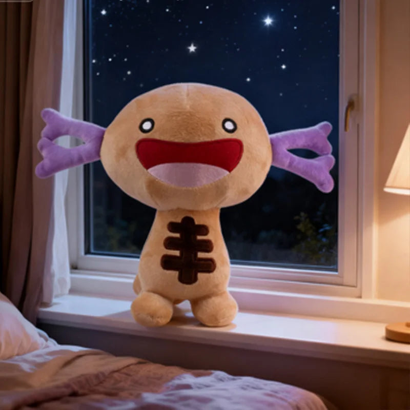 9-Inch Paldean Wooper Plush – Collectible Cute Kawaii Soft Stuffed Toy for Kids & Collectors