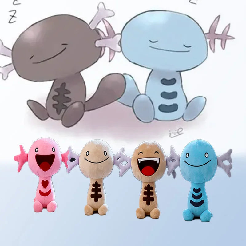 9-Inch Paldean Wooper Plush – Collectible Cute Kawaii Soft Stuffed Toy for Kids & Collectors