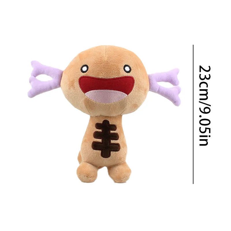 9-Inch Paldean Wooper Plush – Collectible Cute Kawaii Soft Stuffed Toy for Kids & Collectors