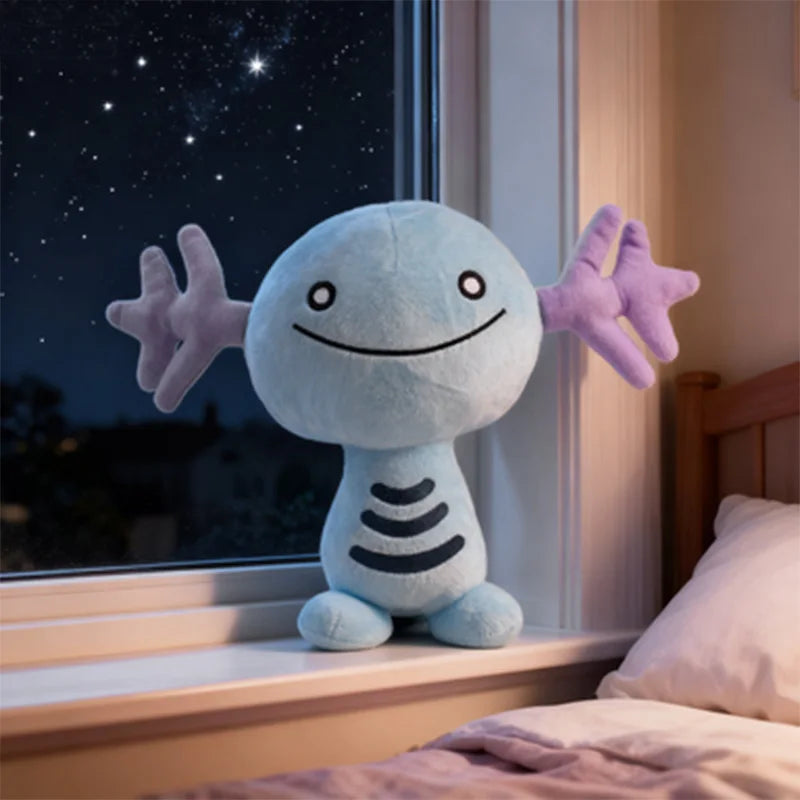 9-Inch Paldean Wooper Plush – Collectible Cute Kawaii Soft Stuffed Toy for Kids & Collectors