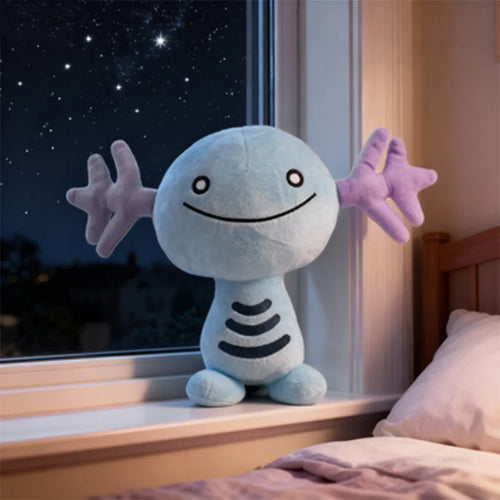 9-Inch Paldean Wooper Plush – Collectible Cute Kawaii Soft Stuffed Toy for Kids & Collectors