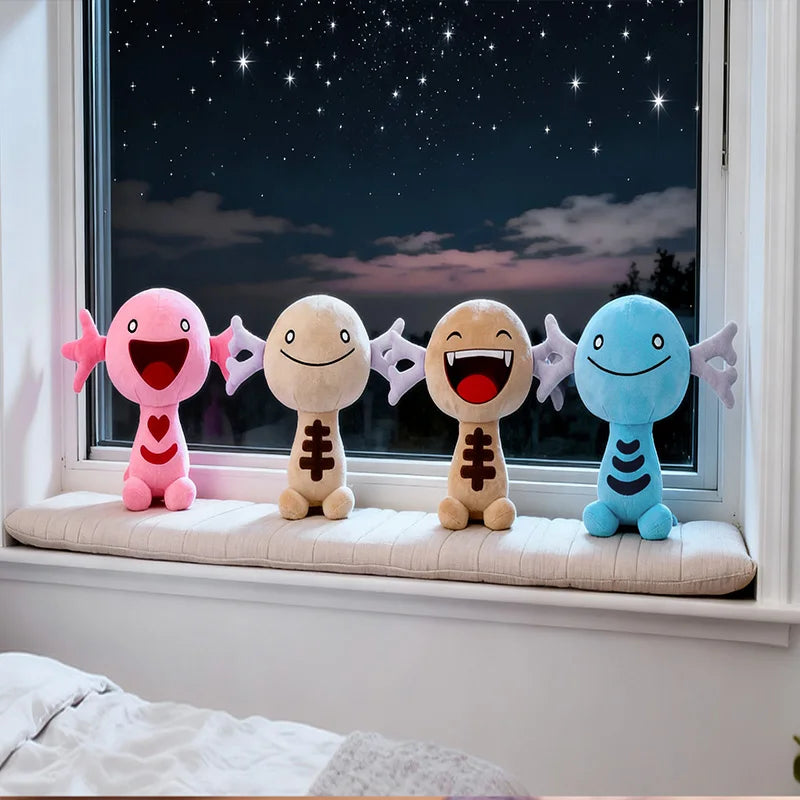 9-Inch Paldean Wooper Plush – Collectible Cute Kawaii Soft Stuffed Toy for Kids & Collectors